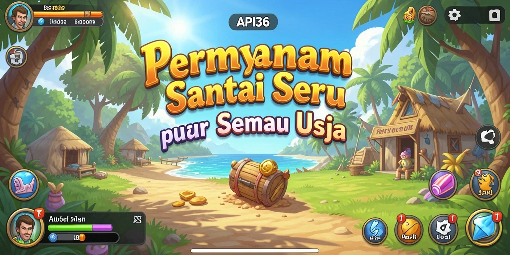 Tampilan gameplay API36 yang penuh warna dan menarik.
