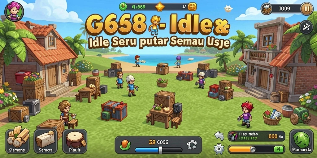 Screenshot G668 menampilkan gameplay Idle yang seru dan menarik.
