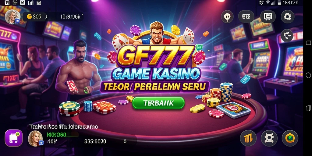 Screenshot menunjukkan gameplay seru dan interaktif dari GF777.