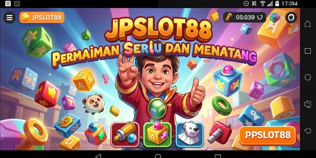 Tampilan gameplay seru dari JPSLOT88, penuh dengan tantangan menarik.