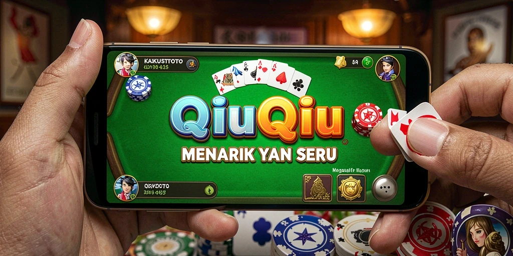 Tangkapan layar utama KASKUSTOTO dengan gameplay QiuQiu yang menarik.