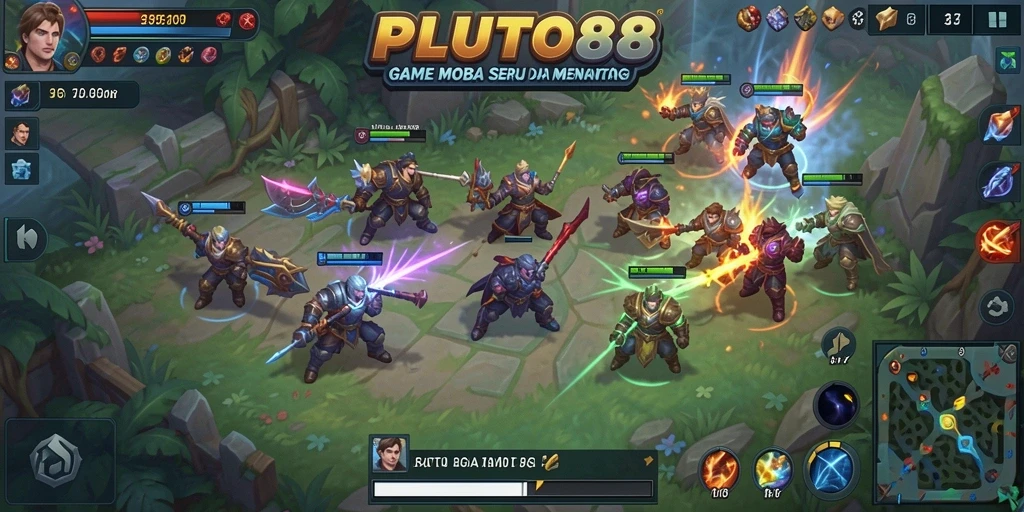 Tampilan gameplay seru di PLUTO88 dengan aksi yang mendebarkan.