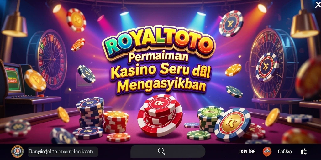 Tampilan gameplay kasino yang mengasyikkan dan seru.